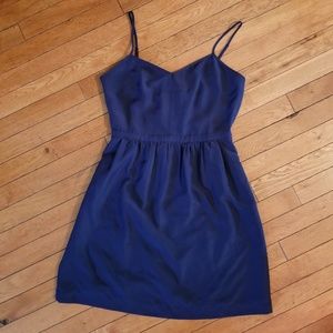 J.CREW Sapphire blue dress 2